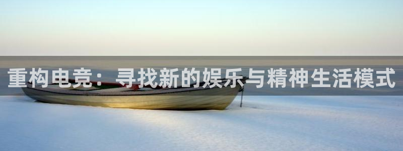 乐鱼电竞app下载：重构电竞：寻找新的娱乐与精神生活模式